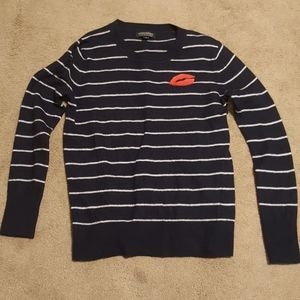 Banana Republic Italian Merino Blend Lips sweater